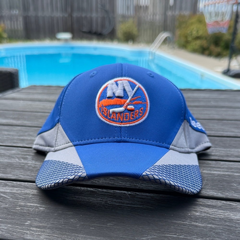 Reebok Blue and Gray Islanders Cap